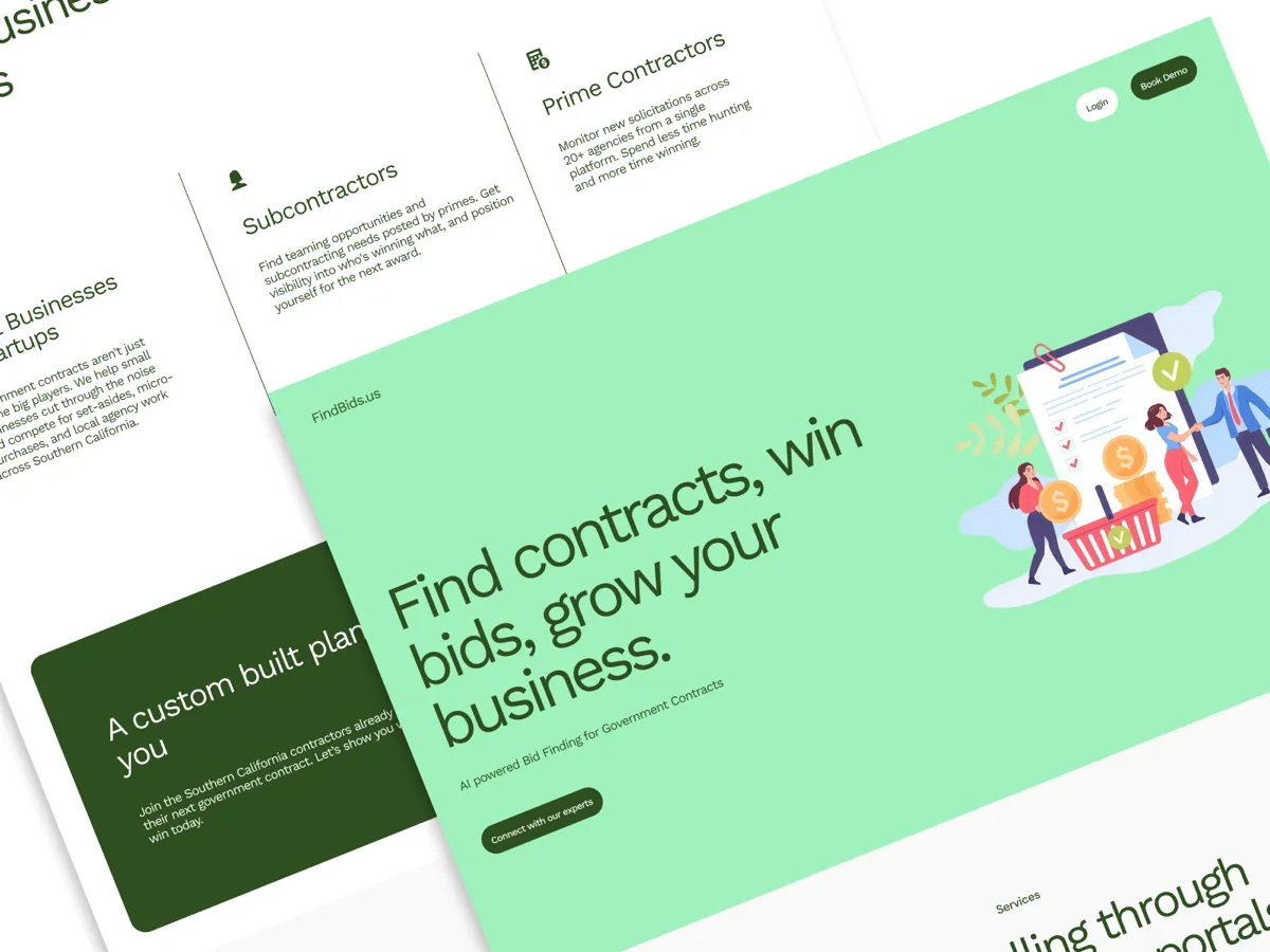 AI Government Contract Matching for SoCal: FindBids